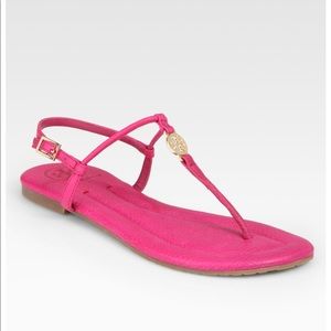 💯 Auth Tory Burch Emmy Sandal, Pink